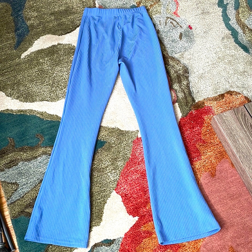 Blue cotton pants xs from SHEIN